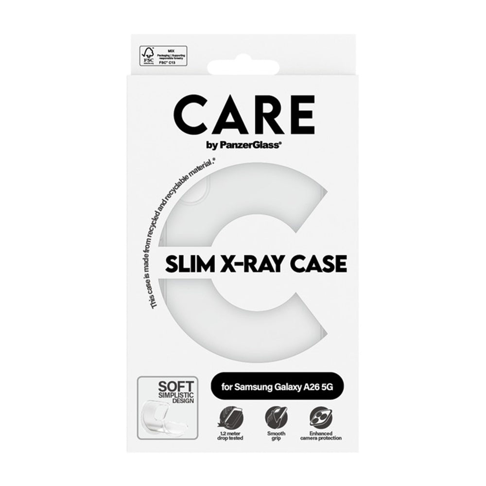 Husa pentru Samsung Galaxy A26 A266, PanzerGlass, Care Fashionable, Transparenta