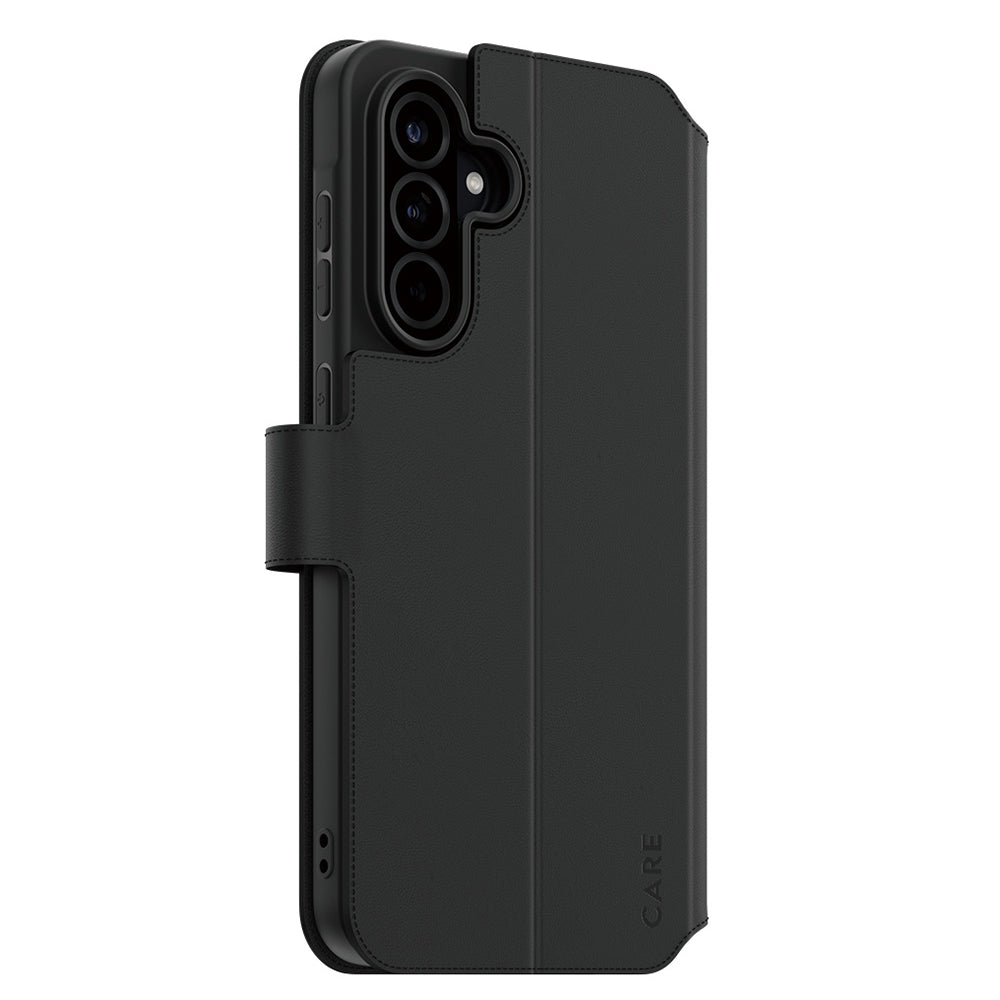 Husa pentru Samsung Galaxy A26 A266, PanzerGlass, Care Feature Kickstand Wallet, Neagra