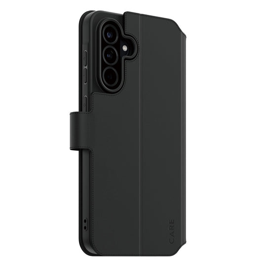 Husa pentru Samsung Galaxy A26 A266, PanzerGlass, Care Feature Kickstand Wallet, Neagra