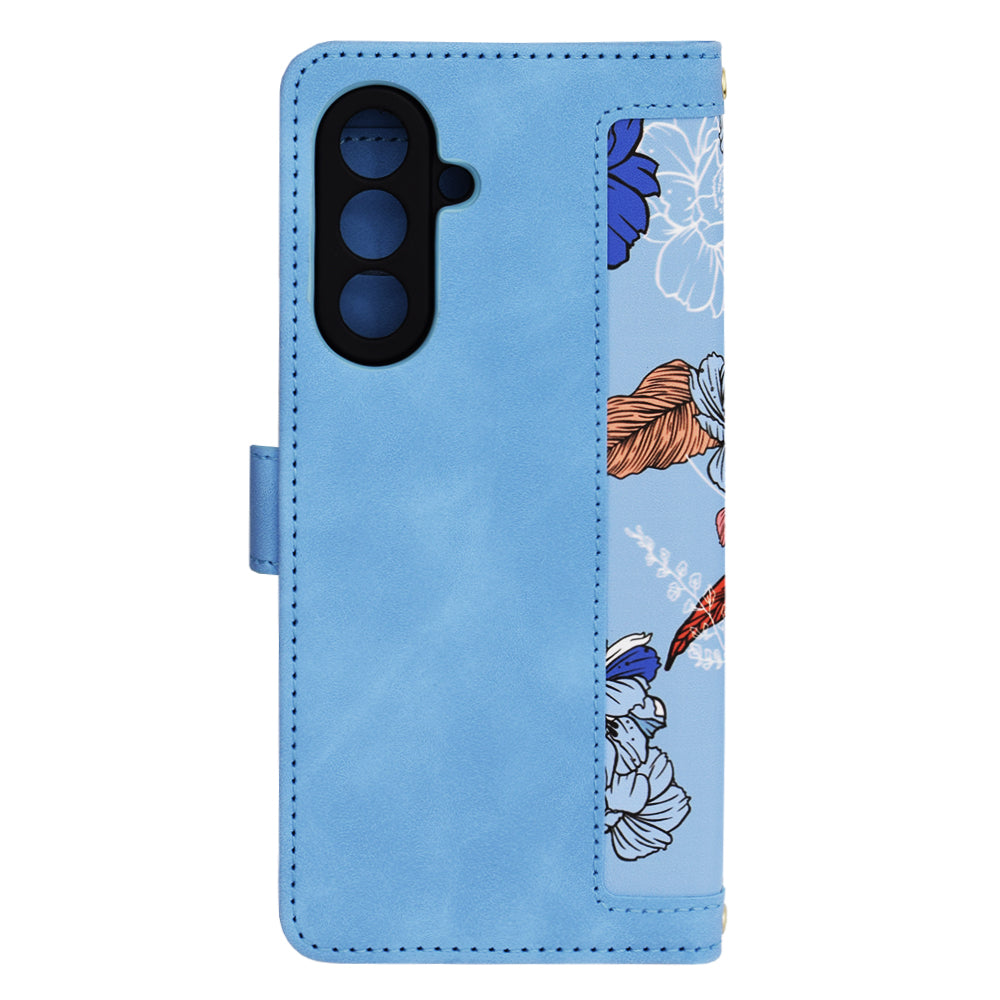 Husa pentru Samsung Galaxy A26 A266, Techsuit, FlipCraft, Bleu