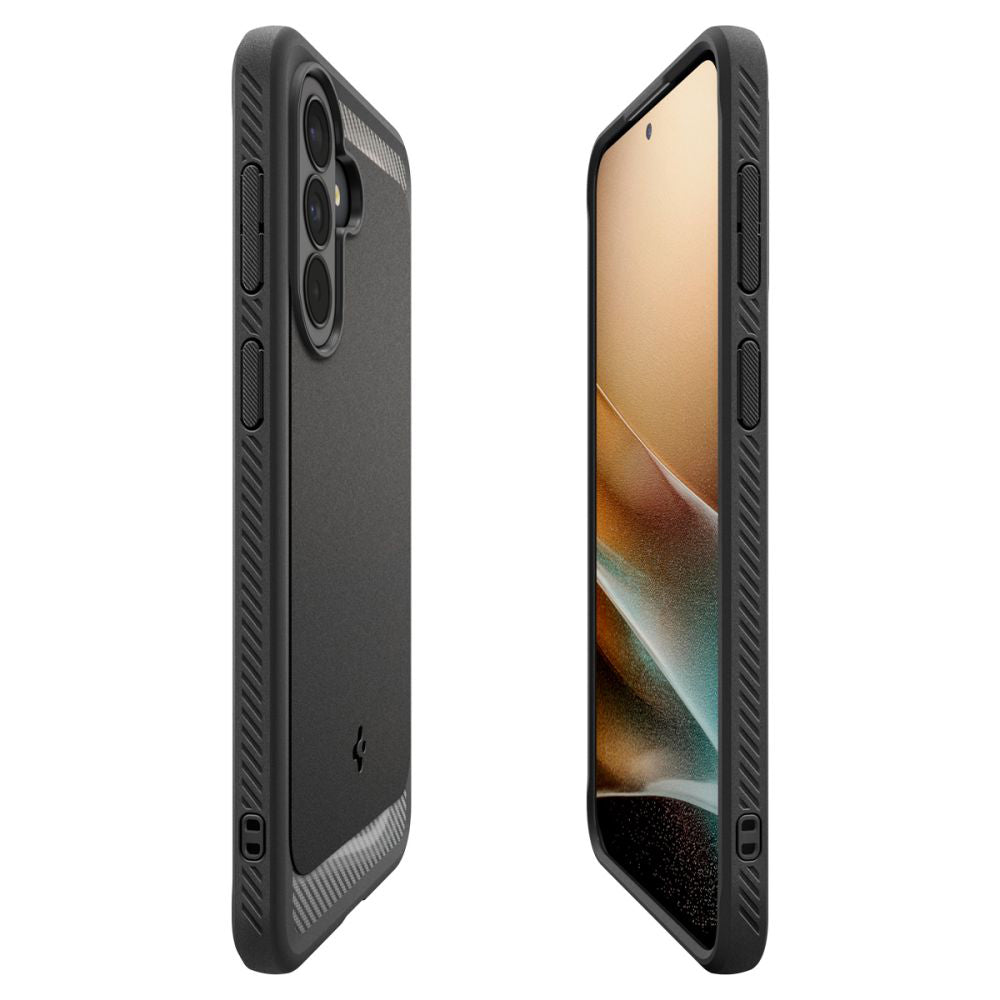 Husa pentru Samsung Galaxy A27 5G, Spigen, Rugged Armor, Neagra ACS11312
