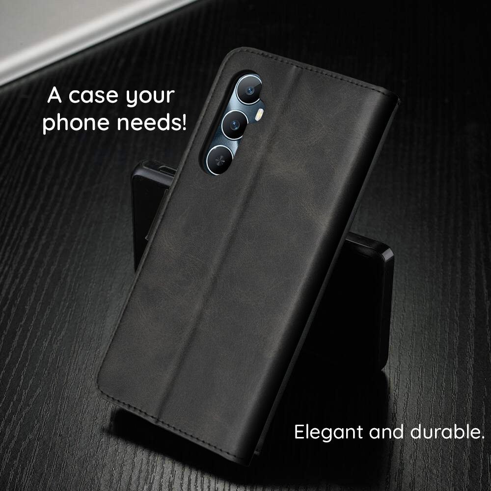 Husa pentru Samsung Galaxy A27 5G, Techsuit, Diary Book, Neagra