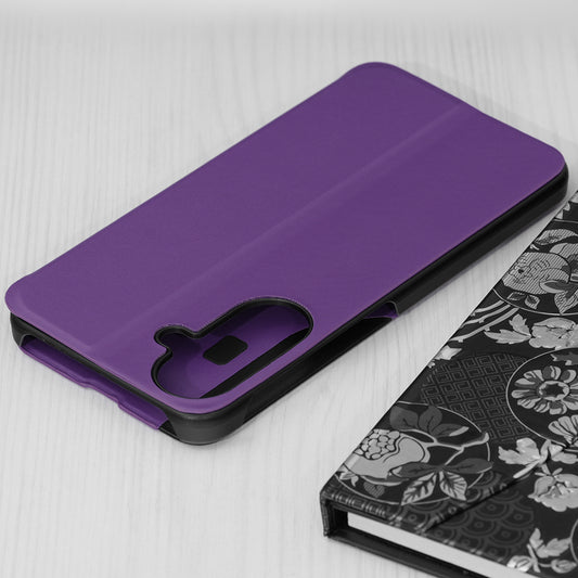 Husa pentru Samsung Galaxy A27 5G, Techsuit, eFold New Model, Mov