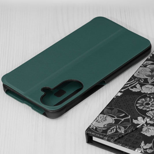 Husa pentru Samsung Galaxy A27 5G, Techsuit, eFold New Model, Verde Inchis