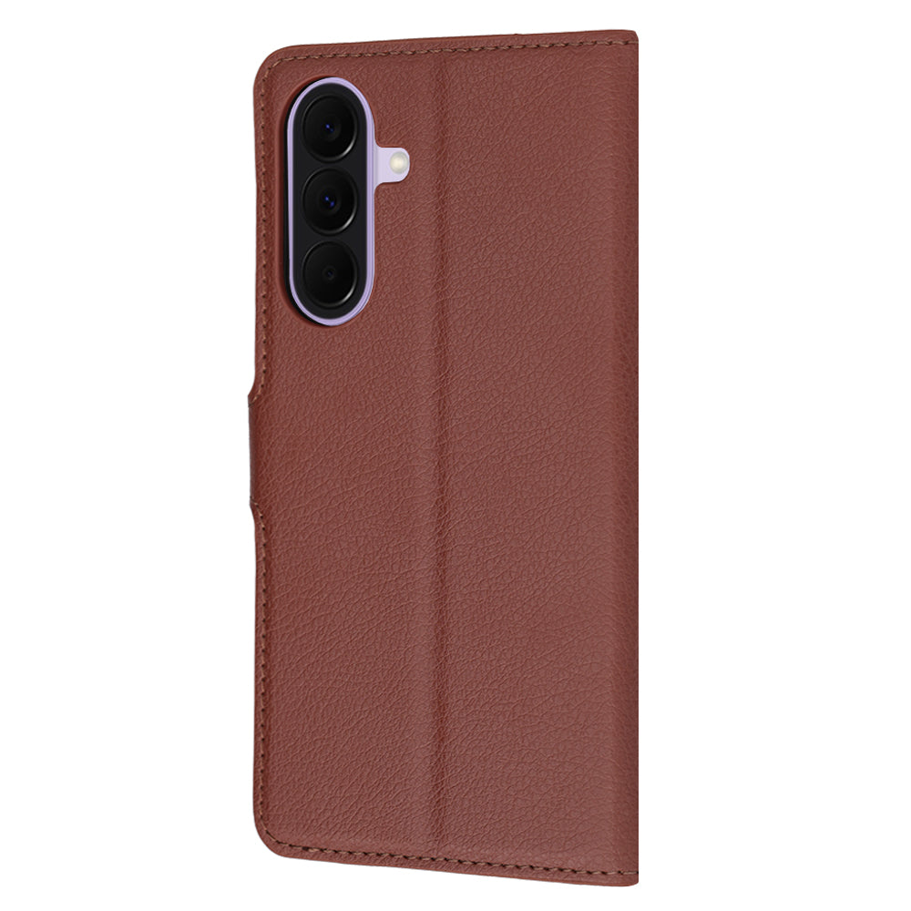 Husa pentru Samsung Galaxy A27 5G, Techsuit, Leather Folio, Maro