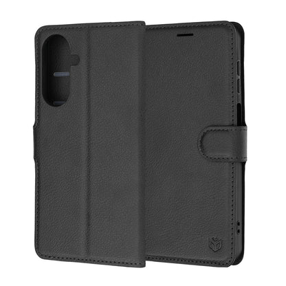 Husa pentru Samsung Galaxy A27 5G, Techsuit, Leather Folio, Neagra