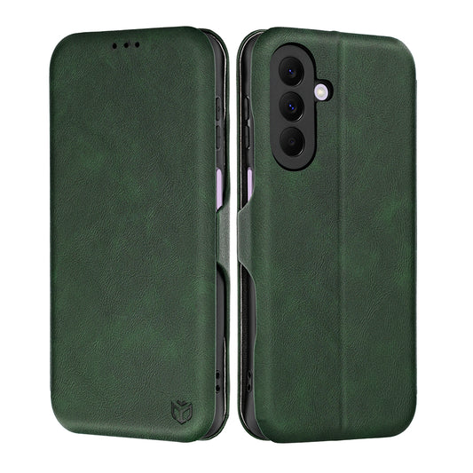 Husa pentru Samsung Galaxy A27 5G, Techsuit, Safe Wallet Plus, Verde