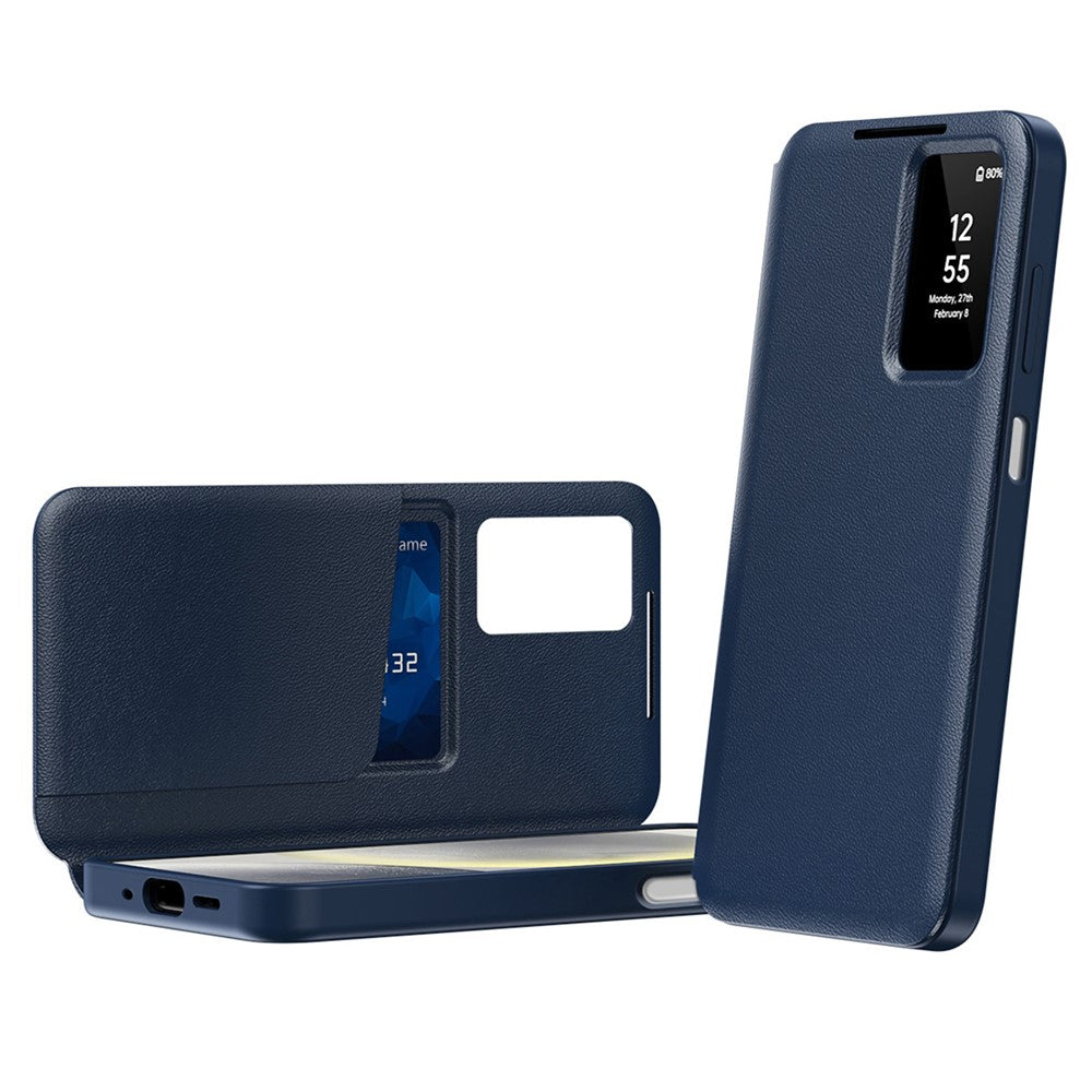 Husa pentru Samsung Galaxy A27 5G, Techsuit, SmartView, Albastra