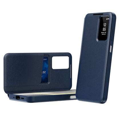 Husa pentru Samsung Galaxy A27 5G, Techsuit, SmartView, Albastra
