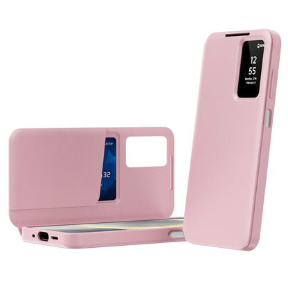 Husa pentru Samsung Galaxy A27 5G, Techsuit, SmartView, Roz