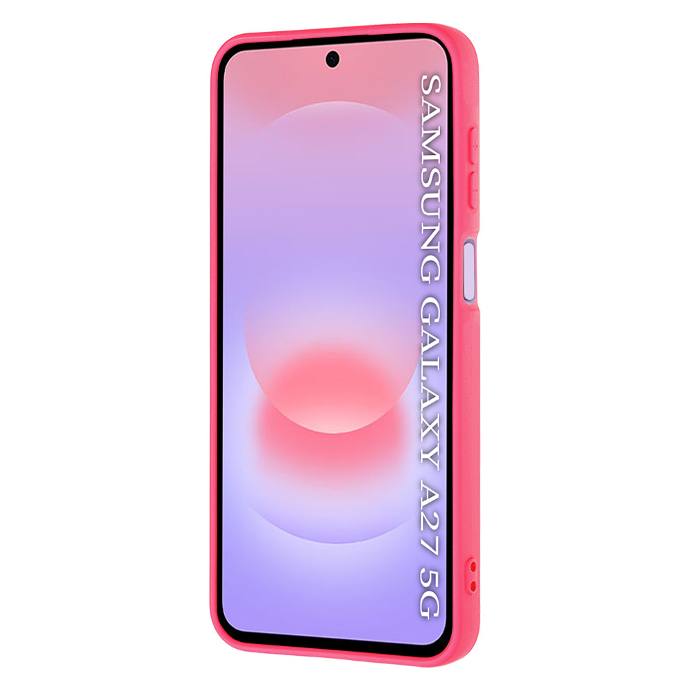 Husa pentru Samsung Galaxy A27 5G, Techsuit, SoftFlex, Roz Inchis