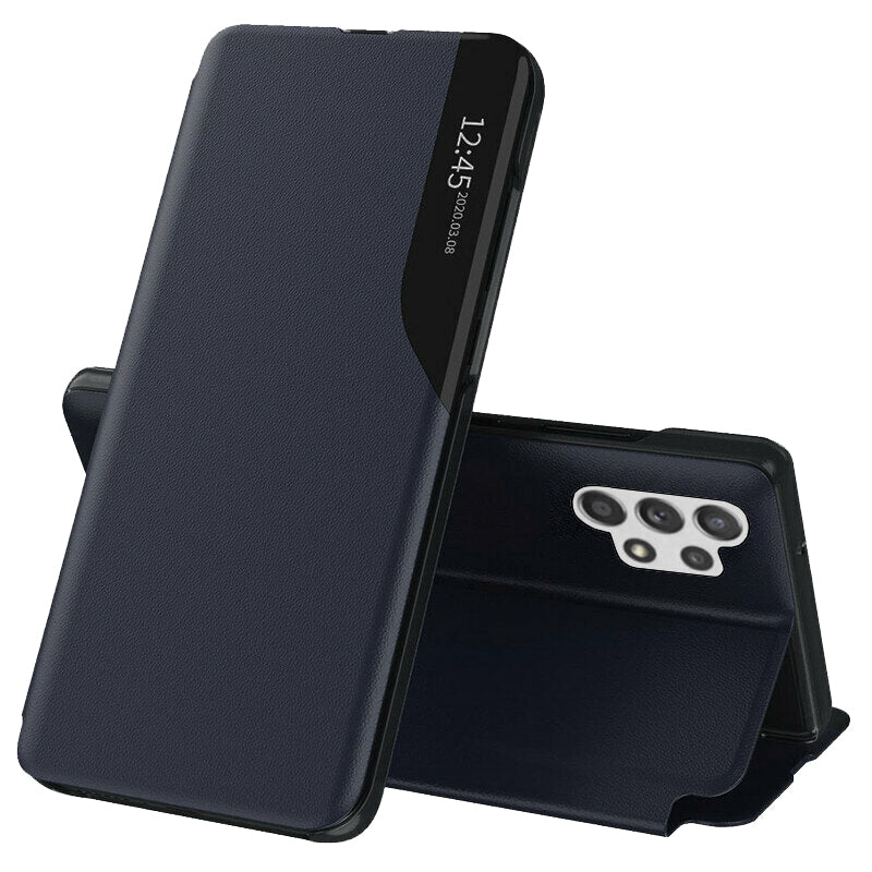 Husa pentru Samsung Galaxy A32 A325, Techsuit, eFold, Albastra Inchis