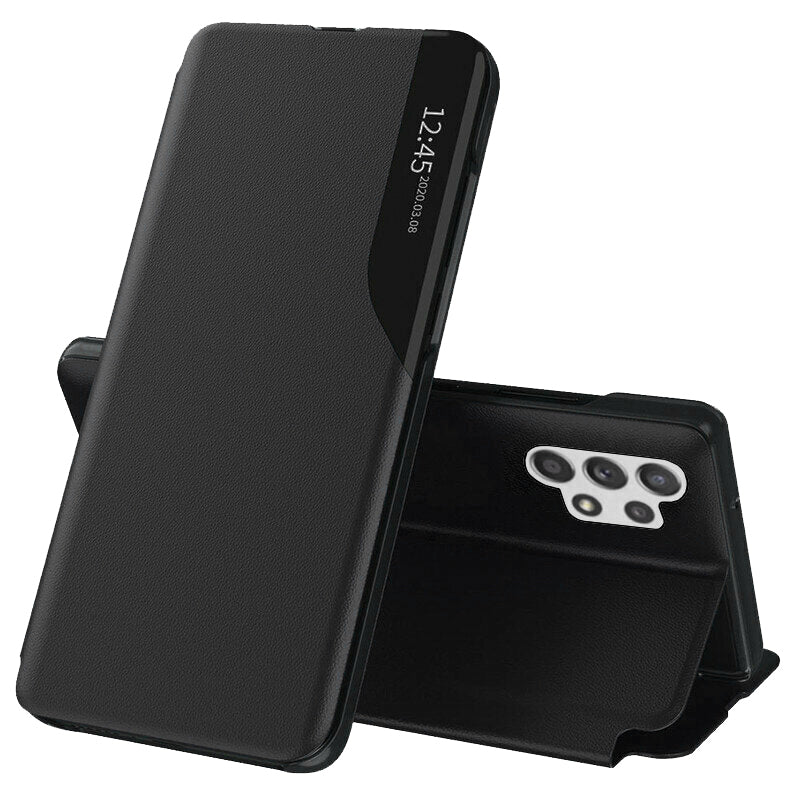 Husa pentru Samsung Galaxy A32 A325, Techsuit, eFold, Neagra