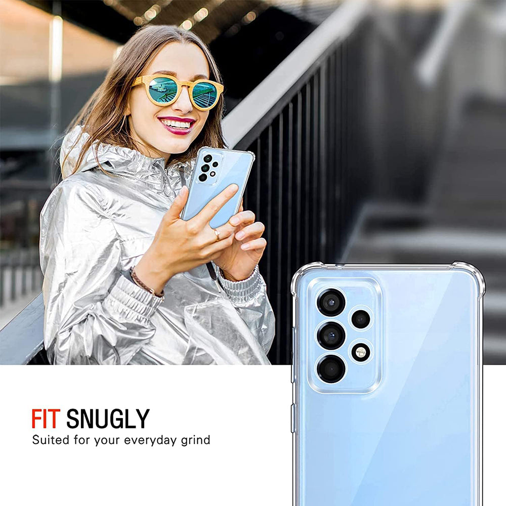 Husa pentru Samsung Galaxy A33 5G A336, Techsuit, Shockproof Clear, Transparenta