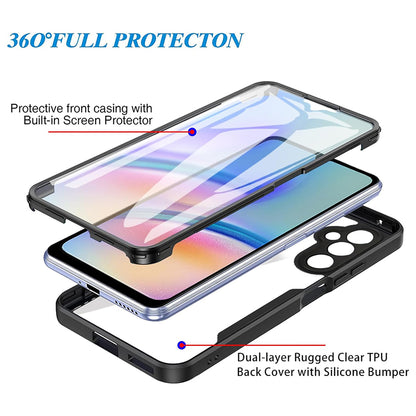 Husa pentru Samsung Galaxy A34 A346, Techsuit, ColorVerse 360, Albastra