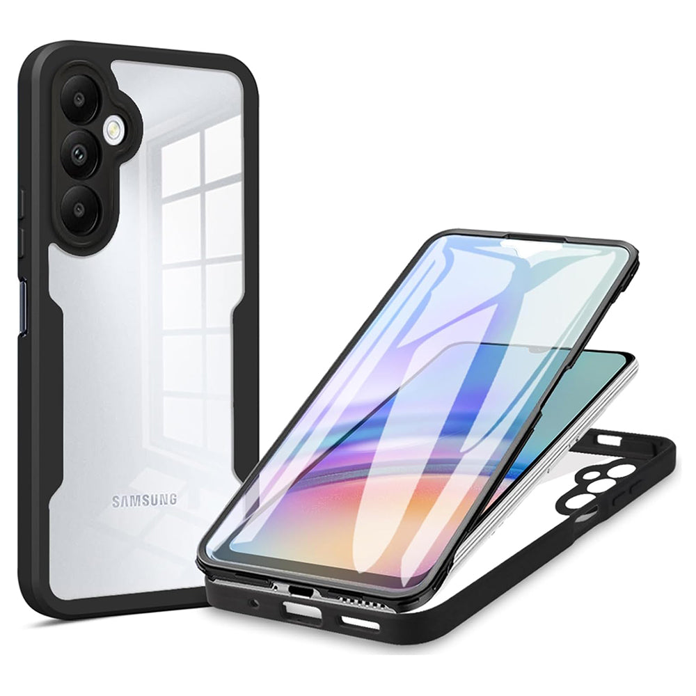 Husa pentru Samsung Galaxy A34 A346, Techsuit, ColorVerse 360, Neagra