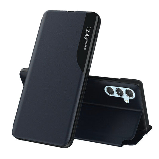 Husa pentru Samsung Galaxy A34 A346, Techsuit, eFold, Albastra Inchis