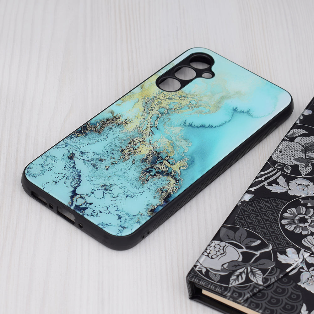 Husa pentru Samsung Galaxy A34 A346, Techsuit, Glaze, Bleu