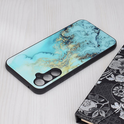 Husa pentru Samsung Galaxy A34 A346, Techsuit, Glaze, Bleu