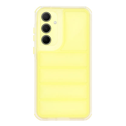 Husa pentru Samsung Galaxy A35 5G A356, Techsuit, Wave Shield, Galbena