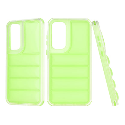 Husa pentru Samsung Galaxy A35 5G A356, Techsuit, Wave Shield, Verde