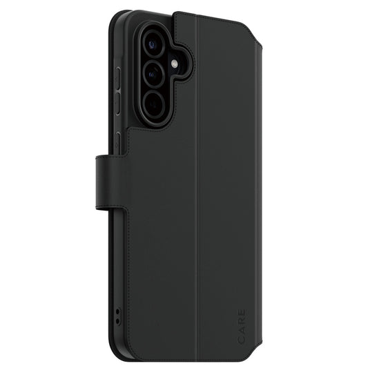 Husa pentru Samsung Galaxy A36 A366, PanzerGlass, Care Feature Kickstand Wallet, Neagra