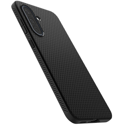 Husa pentru Samsung Galaxy A36 A366, Spigen, Liquid Air, Neagra Mata ACS09199