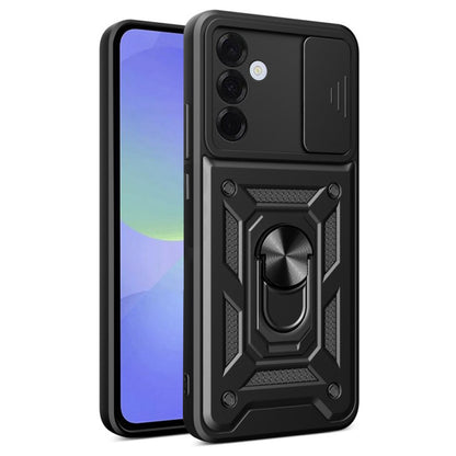 Husa pentru Samsung Galaxy A36 A366, Techsuit, CamShield, Neagra
