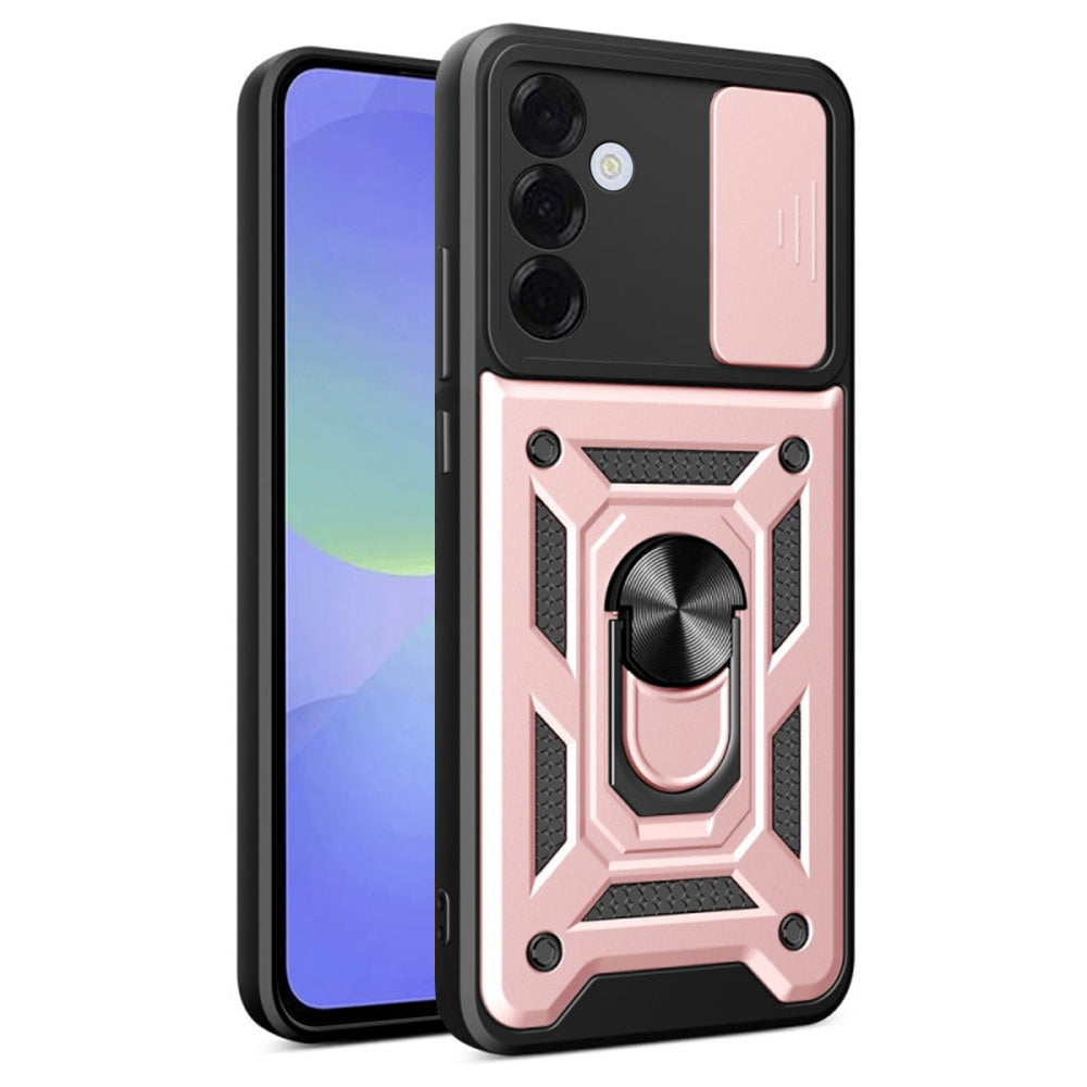 Husa pentru Samsung Galaxy A36 A366, Techsuit, CamShield, Roz