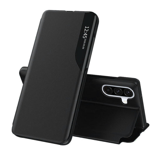 Husa pentru Samsung Galaxy A36 A366, Techsuit, eFold, Neagra