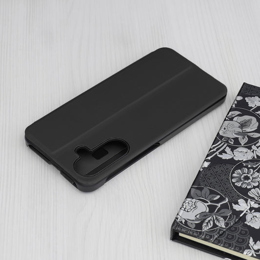 Husa pentru Samsung Galaxy A36 A366, Techsuit, eFold, Neagra