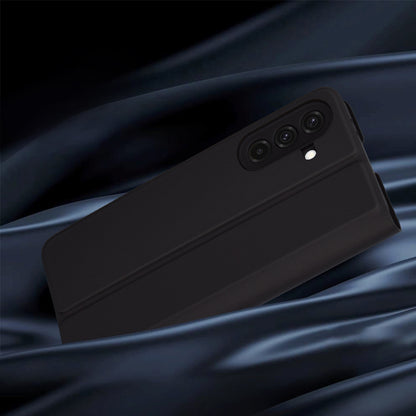Husa pentru Samsung Galaxy A36 A366, Techsuit, Magskin Book, Neagra