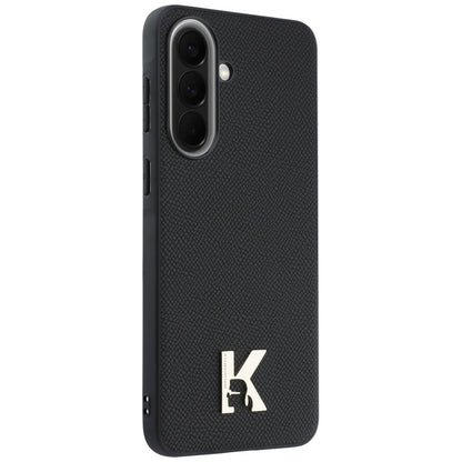 Husa pentru Samsung Galaxy A37 5G, Karl Lagerfeld, Karl Head Logo, Neagra