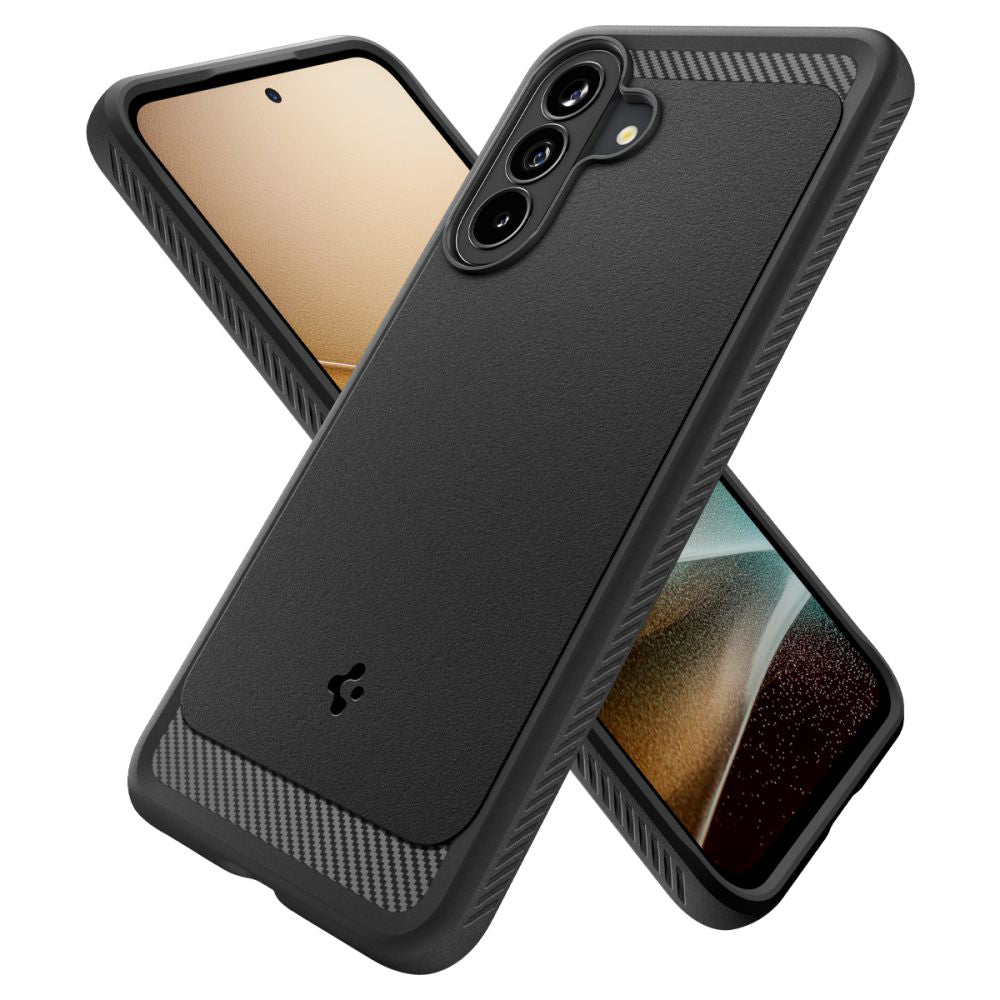 Husa pentru Samsung Galaxy A37 5G, Spigen, Rugged Armor, Neagra ACS09795
