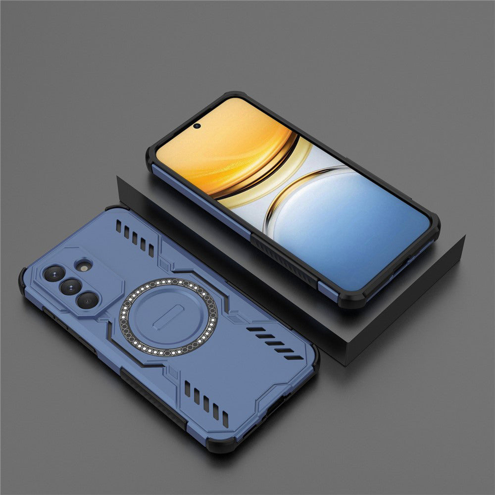 Husa MagSafe pentru Samsung Galaxy A37 5G, Techsuit, ArmorMag, Albastra