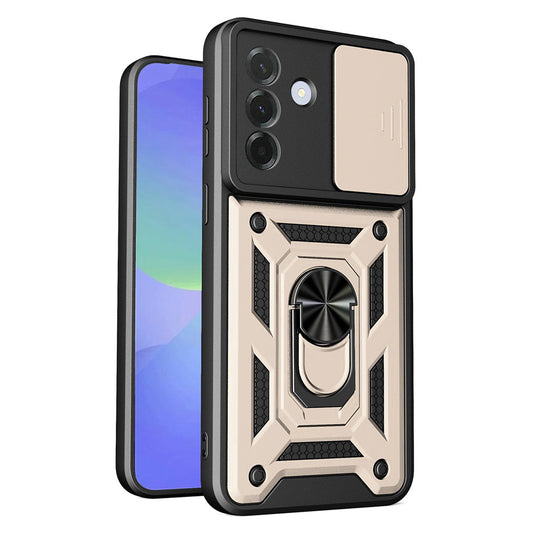 Husa pentru Samsung Galaxy A37 5G, Techsuit, CamShield, Aurie