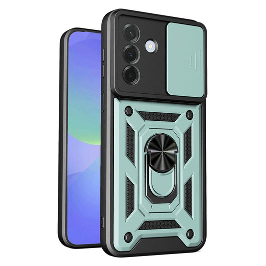 Husa pentru Samsung Galaxy A37 5G, Techsuit, CamShield, Verde