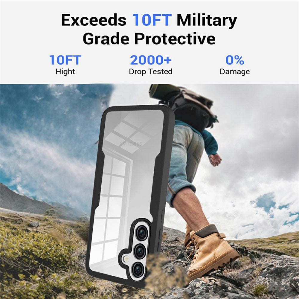 Husa pentru Samsung Galaxy A37 5G, Techsuit, ColorVerse 360, Neagra