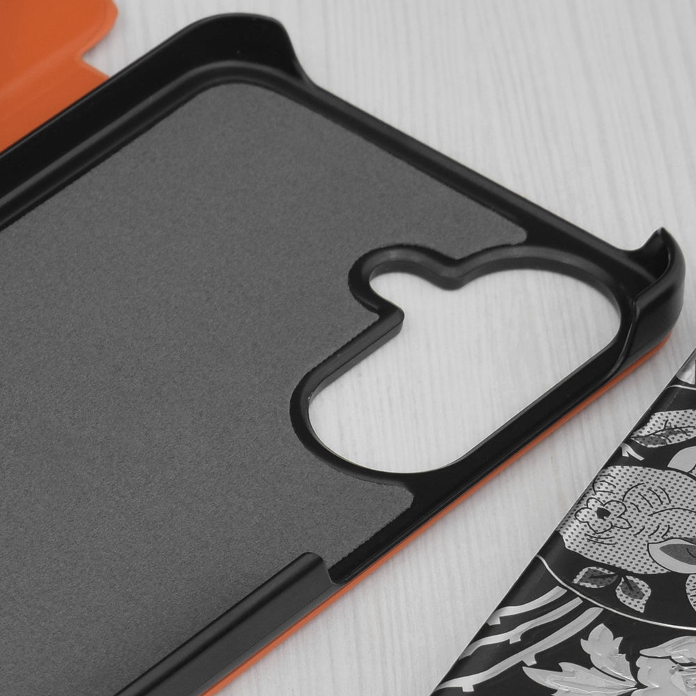 Husa pentru Samsung Galaxy A37 5G, Techsuit, eFold, Portocalie