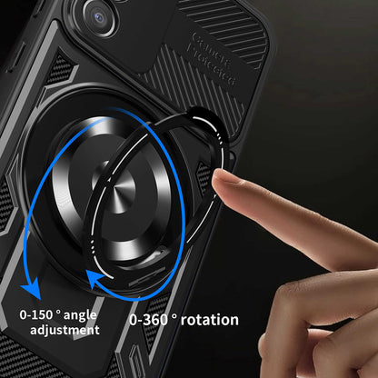 Husa pentru Samsung Galaxy A37 5G, Techsuit, RuggedCam, Mov