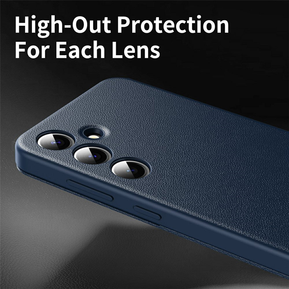 Husa pentru Samsung Galaxy A37 5G, Techsuit, SmartView, Albastra