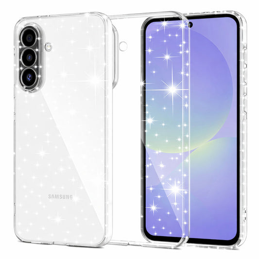 Husa pentru Samsung Galaxy A37 5G, Techsuit, SparkleSkin, Transparenta