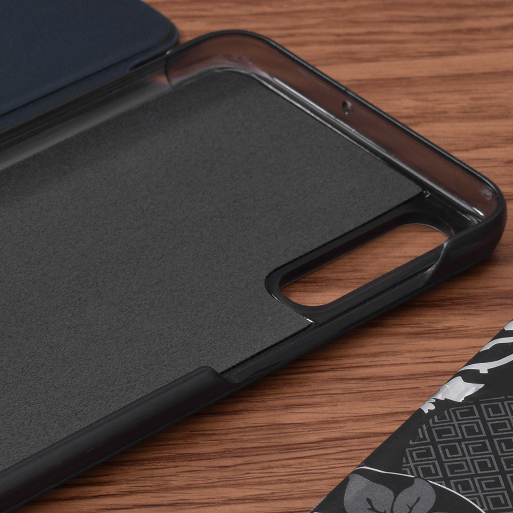 Husa pentru Samsung Galaxy A50s A507 / A30s A307 / A50 A505, Techsuit, eFold, Albastra Inchis