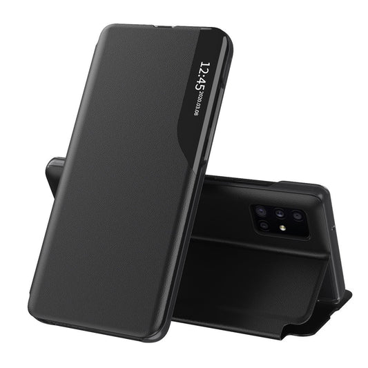 Husa pentru Samsung Galaxy A51 A515, Techsuit, eFold, Neagra