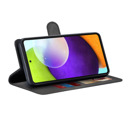 Husa pentru Samsung Galaxy A52s 5G A528 / A52 5G A526 / A52 A525, Techsuit, Diary Book, Neagra