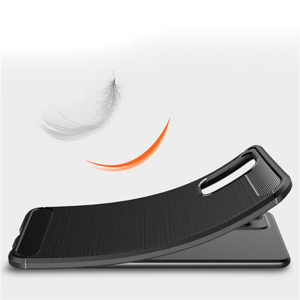 Husa pentru Samsung Galaxy A53 5G A536, Techsuit, Carbon, Neagra