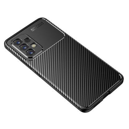 Husa pentru Samsung Galaxy A53 5G A536, Techsuit, CarbonFiber, Neagra
