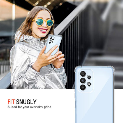 Husa pentru Samsung Galaxy A53 5G A536, Techsuit, Shockproof Clear, Transparenta