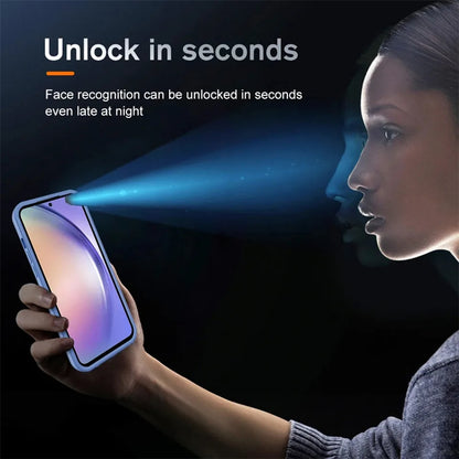 Husa pentru Samsung Galaxy A54 A546, Techsuit, ColorVerse 360, Albastra