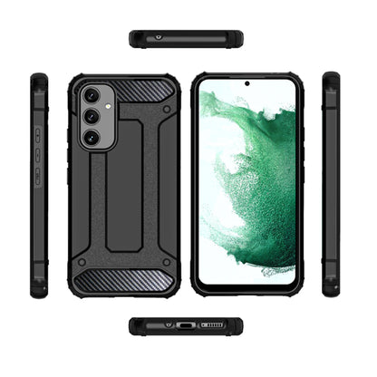 Husa pentru Samsung Galaxy A54 A546, Techsuit, Hybrid Armor, Neagra